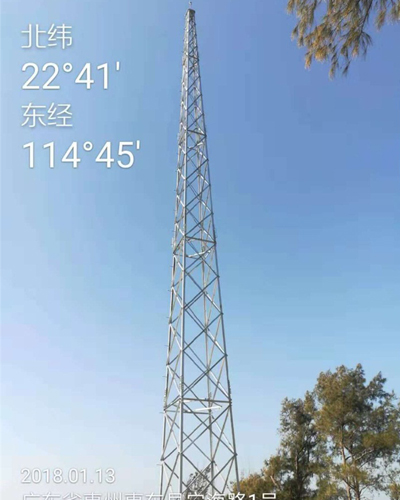 油庫避雷針塔安裝方法