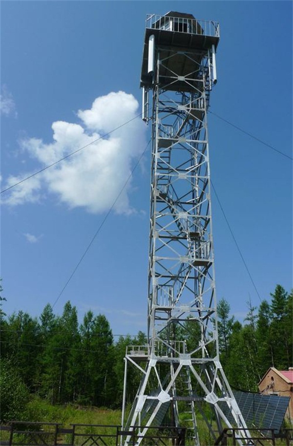 森林監控塔是怎樣制作的？