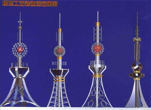 樓頂工藝塔廠家直銷價格實惠