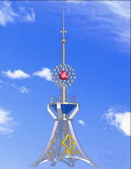 人工安裝工藝塔多少錢一米